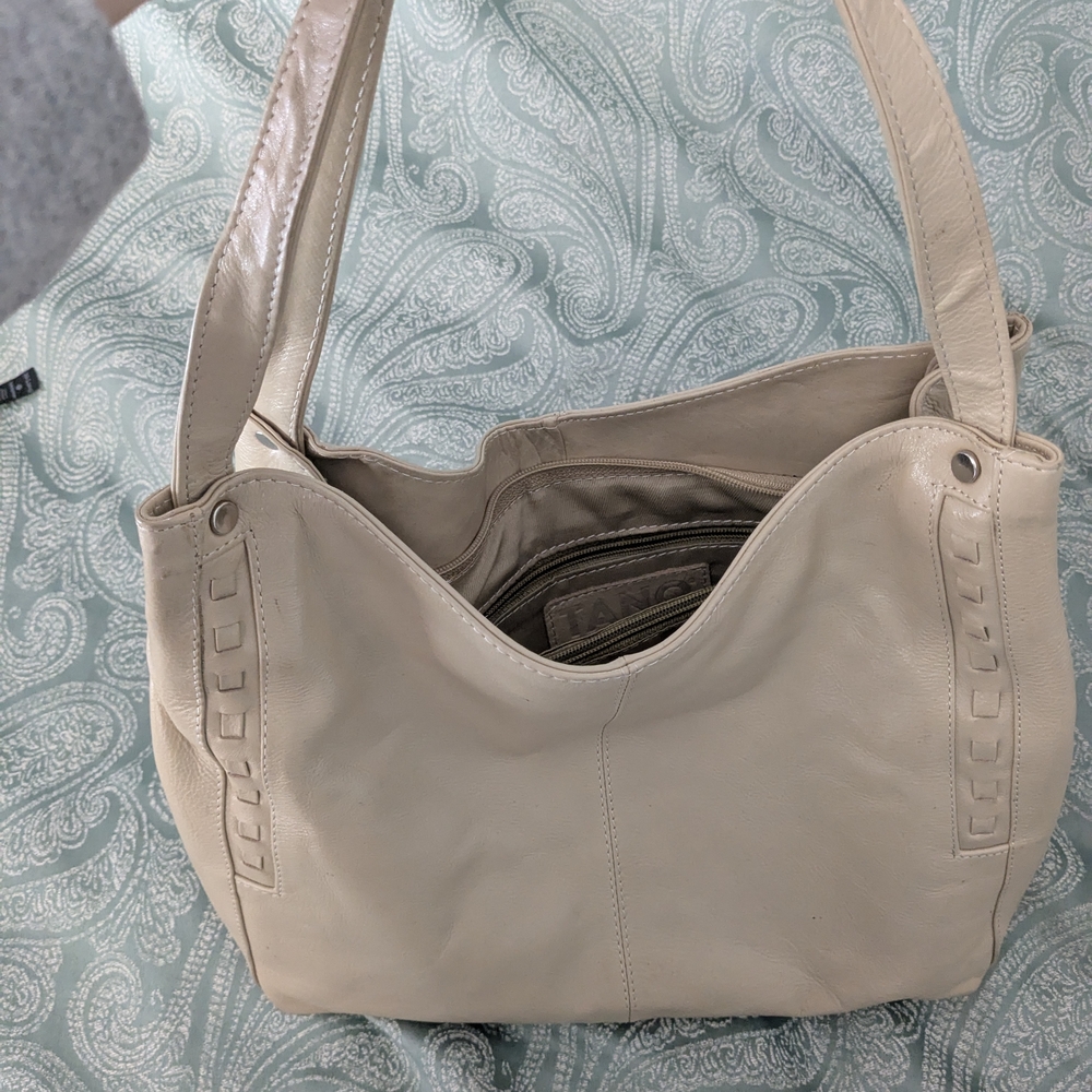 Tano Cream Shoulder Bag